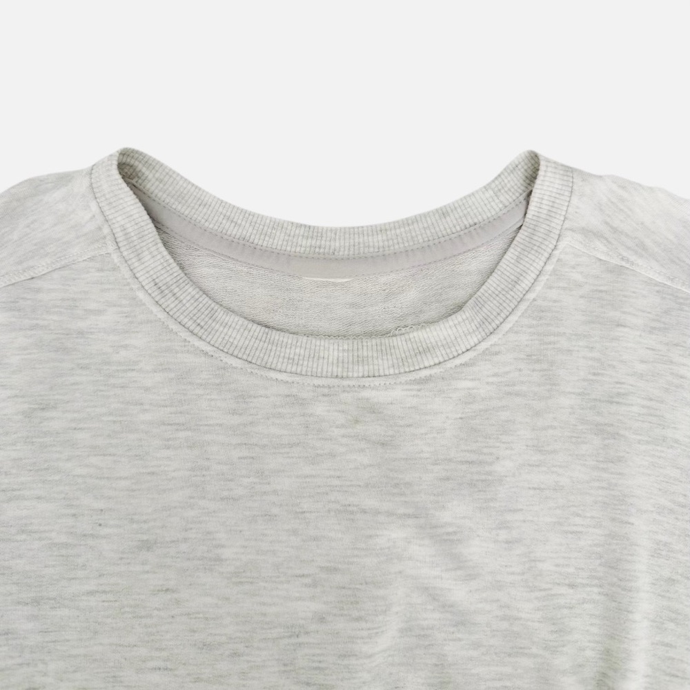 All in motion girls XL Gray Long Sleeve Top Thumbholes Pocket - Picture 9 of 11